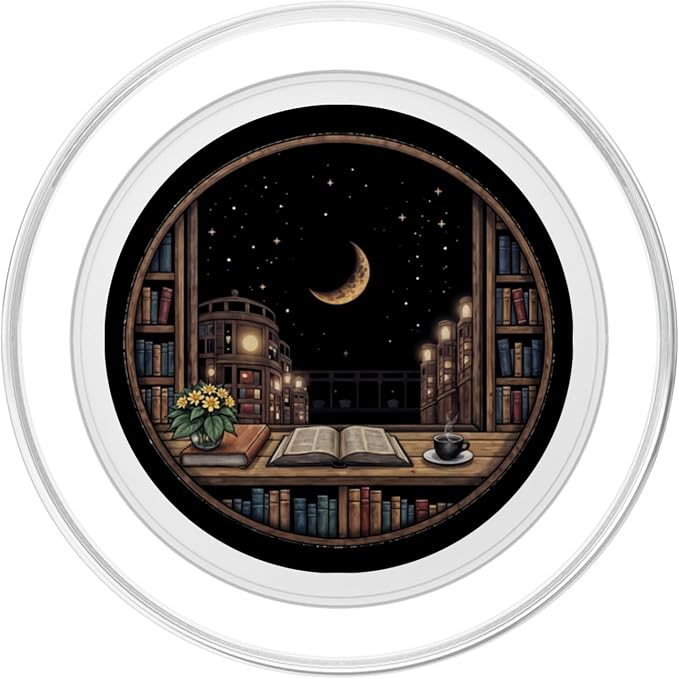 Book Lover Booktrovert Librarian Bookish Reader PopSockets Adhesive PopGrip