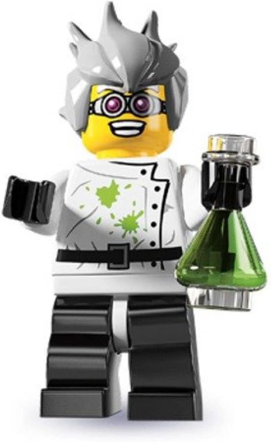 LEGO Series 4 Collectible Minifigure Crazy Mad Scientist
