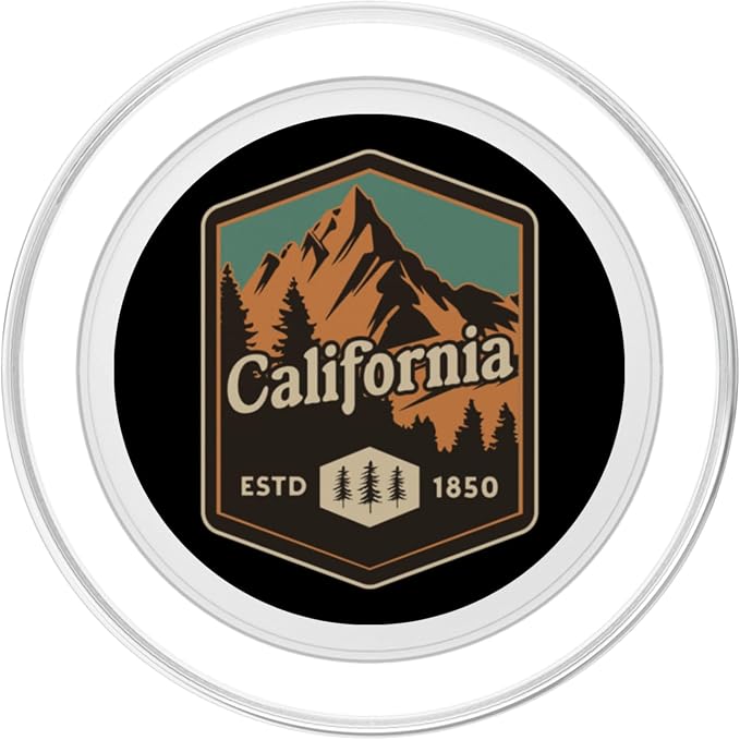 California PopSockets PopWallet for MagSafe