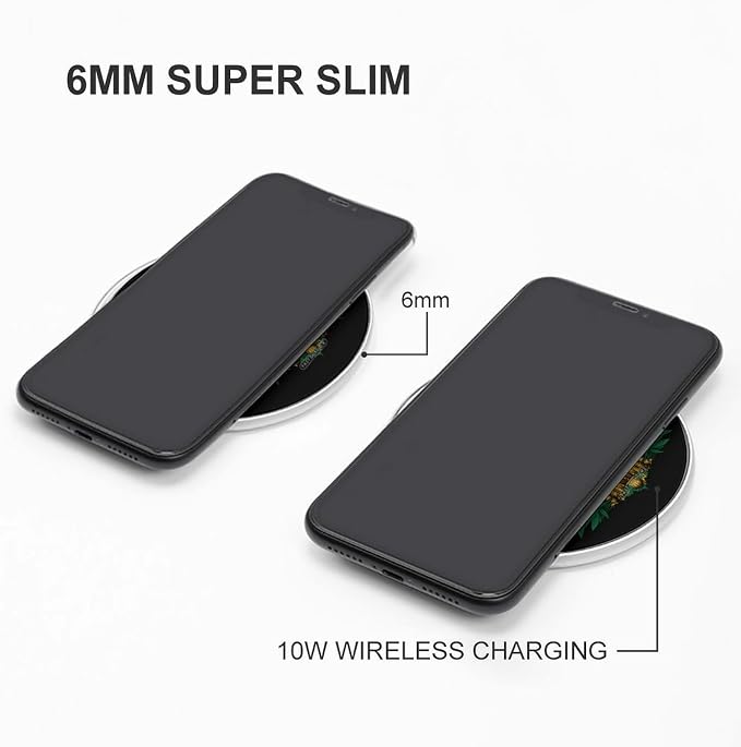 Reggae Lion Weed Wireless Charger Portable Charging Pad | LightweightAll Smartphone