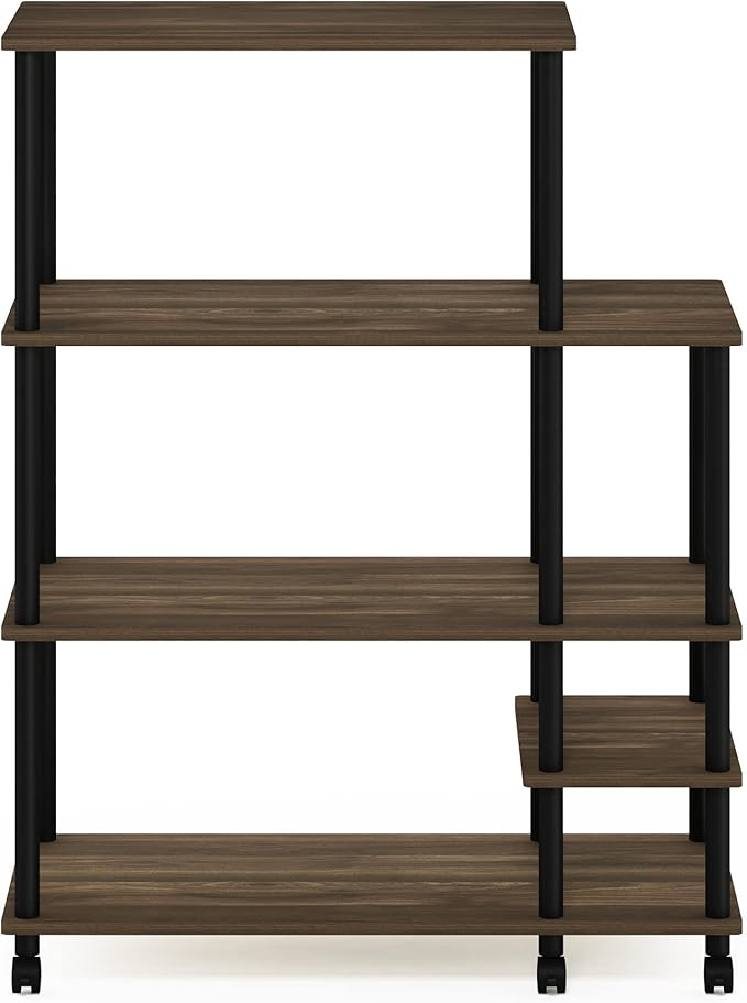 Furinno Turn-N-Tube 3-Tier Toolless Multipurpose Printer Stand Display Storage Shelf