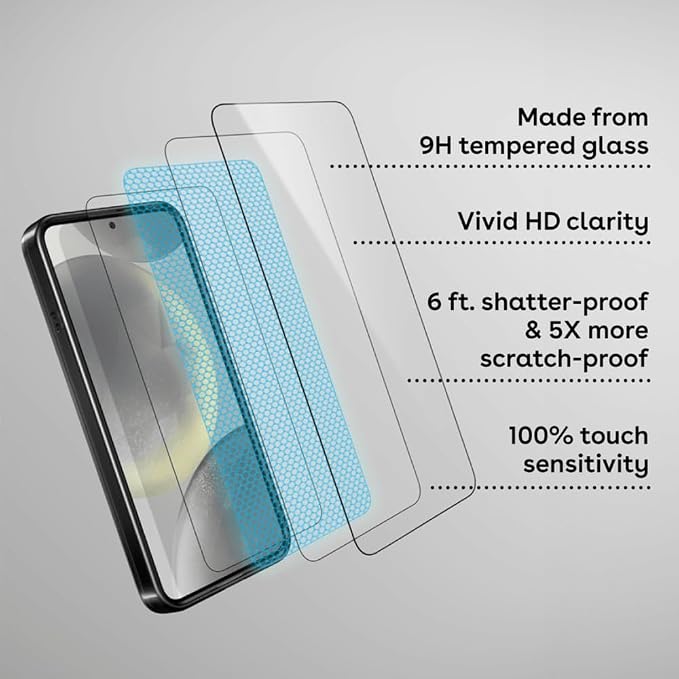 CASETiFY Impact HD Screen Protector for Galaxy S24