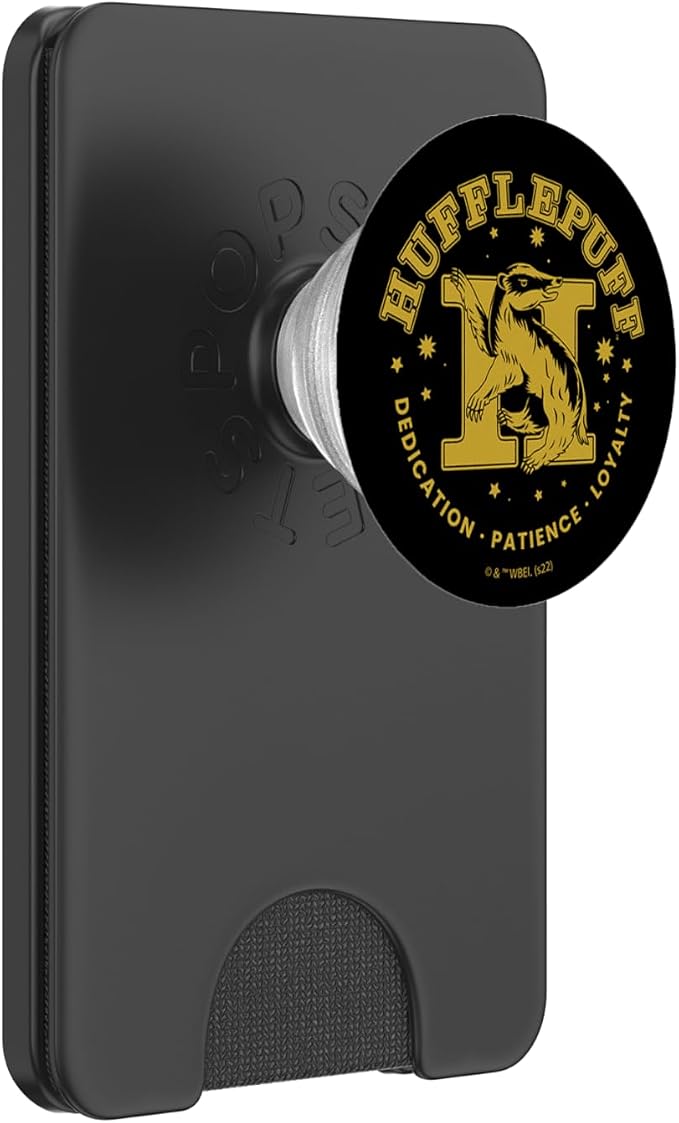 Harry Potter House Hufflepuff Dedication Patience Loyalty PopSockets Adhesive PopGrip