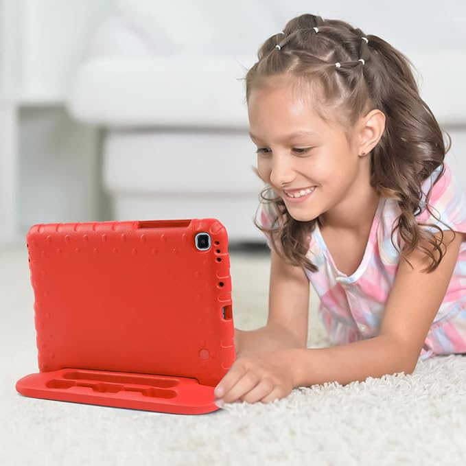 Kids Case for Samsung Galaxy Tab S6 Lite Shockproof Handle Stand Blue | Lightweight Kids Friendly EVACompatible with Samsung Galaxy Tab S6 Lite 10.4 Inch 2024/2022/2020 Release S Pen Holder