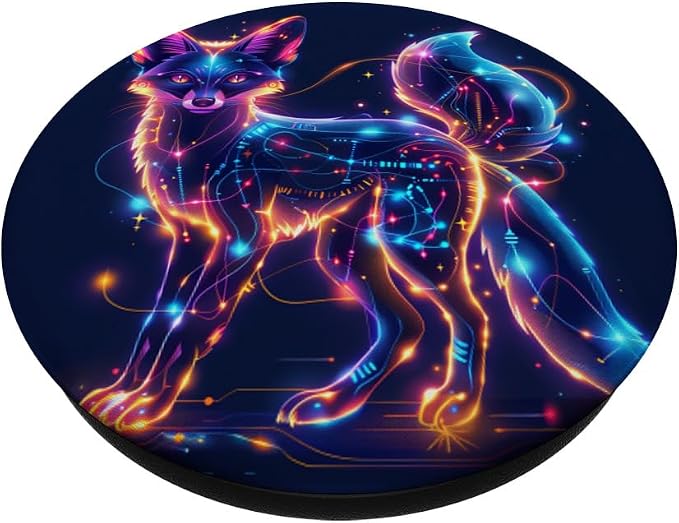 Fox Lover Vixen Foxes Wildlife Animal Foxes PopSockets Adhesive PopGrip