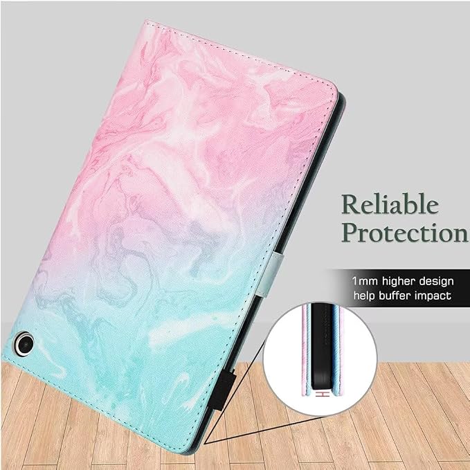 Fancity for Amazon Kindle Fire Max 11 Case 13th Generation 11 2023 Release | Soft PU &amp TPU Leather Protective Stand Cover Case for Fire Max 11 with Smart Auto Wake/Sleep Pencil Holder Beach