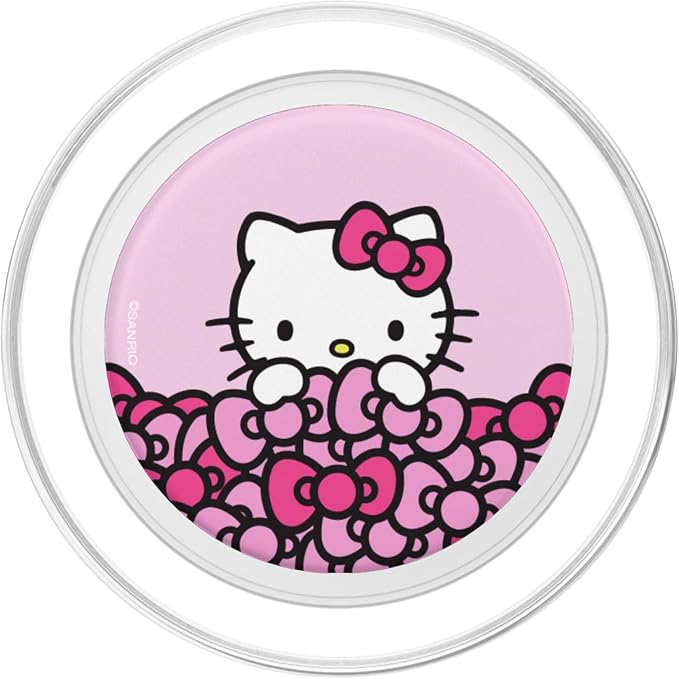 Hello Kitty Pink Bows PopSockets Adhesive PopGrip