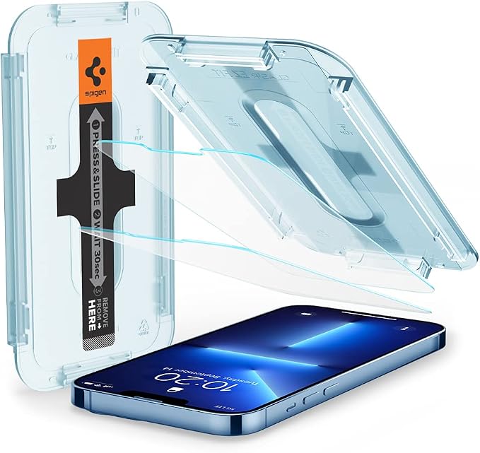 Spigen Tempered Glass Screen Protector [GlasTR EZ FIT] designed for iPhone 11 / iPhone XR [6.1 inch] [Case Friendly] - 2 Pack