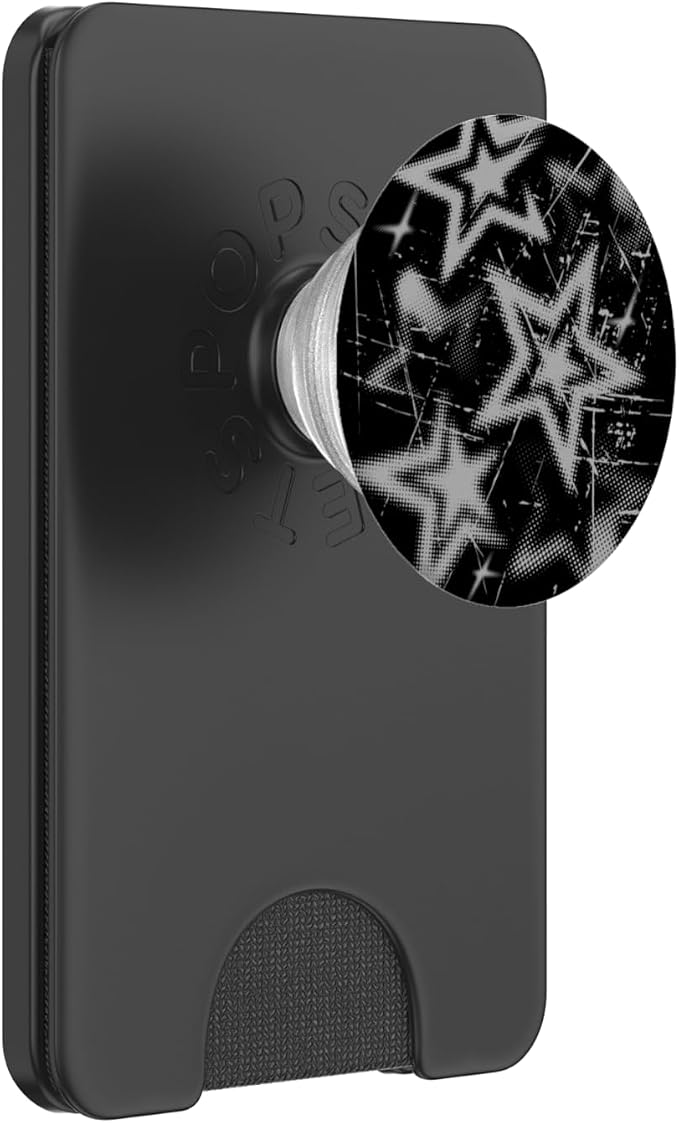 Y2k Grunge Stars 2000s Cyber Vintage Graphic PopSockets PopGrip for MagSafe