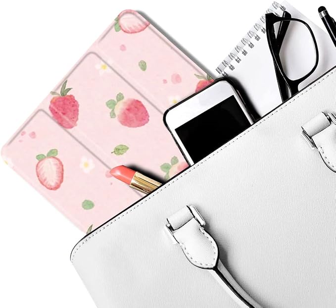 Colorful Cat Case for iPad mini 7 A17/mini 6 | Cute Design Cover for iPad Mini 7th 2024 / 6th 2021 8.3 with Pencil HolderBlue Leather Shell Trifold Stand Auto Sleep/Wake