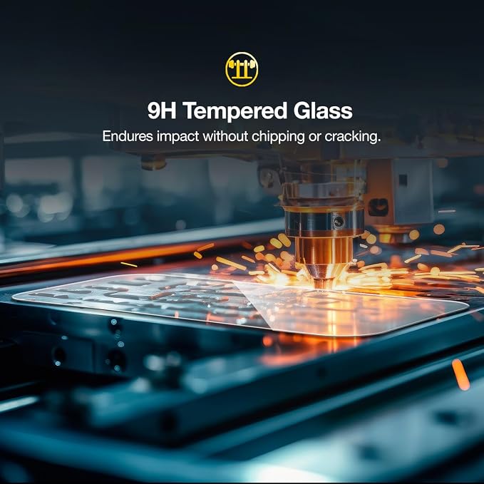 Designed for Samsung Galaxy S24 Tempered Glass Screen Protector UHD &amp Camera Lens Protector with Applicator