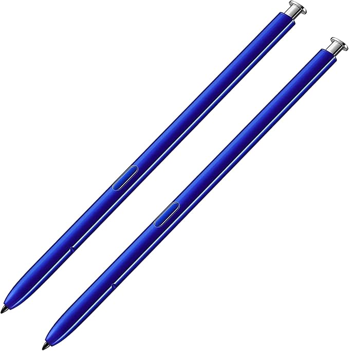 2 Pack Black Galaxy Note 10 Plus Pen for Samsung Galaxy Note 10 5G Touch Screen Stylus Pen Replacement Parts for Samsung Note 10 Note 10 Plus Note 10 Ultra S Pen No Bluetooth Function