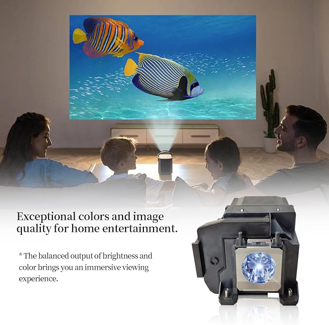 SORNEICDR ELP LP85 Replacement Projector Lamp Bulb Compatible with Epson PowerLite Home Cinema 3000 3100 3200 3500 3600e 3700 3800 3900 EH-TW6700 EH-TW6600W EH-TW6600 EH-TW6800 Projectors