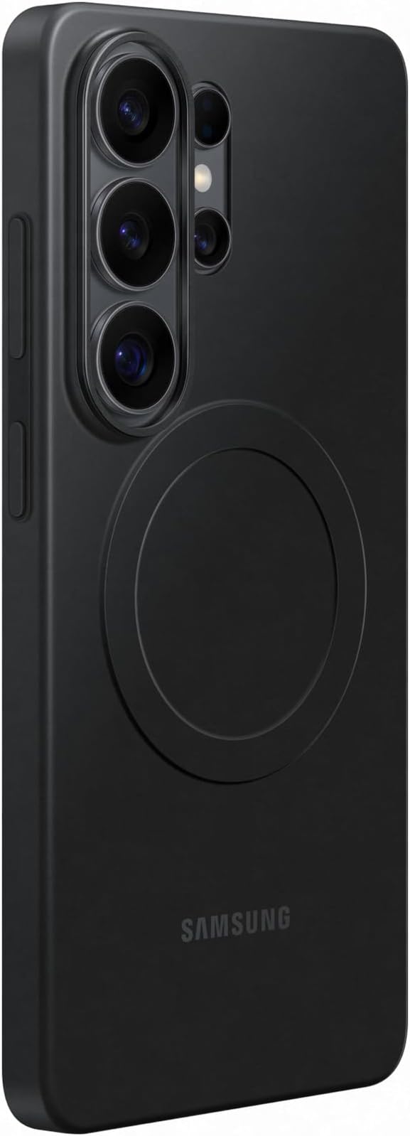 Samsung Galaxy S26 Rugged Magnet Phone Case Scratch Resistant Raised Edges Comfortable Safe Grip Black