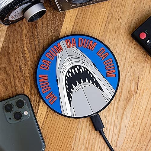 Numskull Official Jaws Wireless Charger Pad - 10W Fast Qi Charger for All Qi Wireless Devices