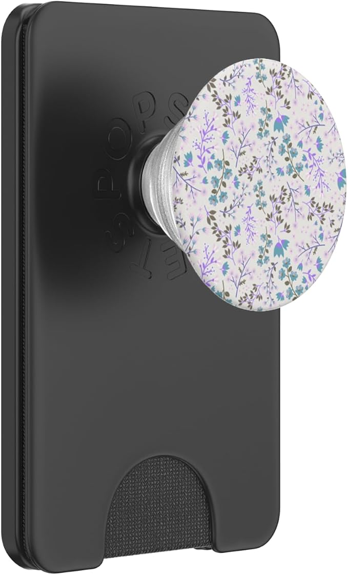PopSockets Floral Phone Grip &amp Stand– Whispering Wildflowers PopSockets PopWallet for MagSafe