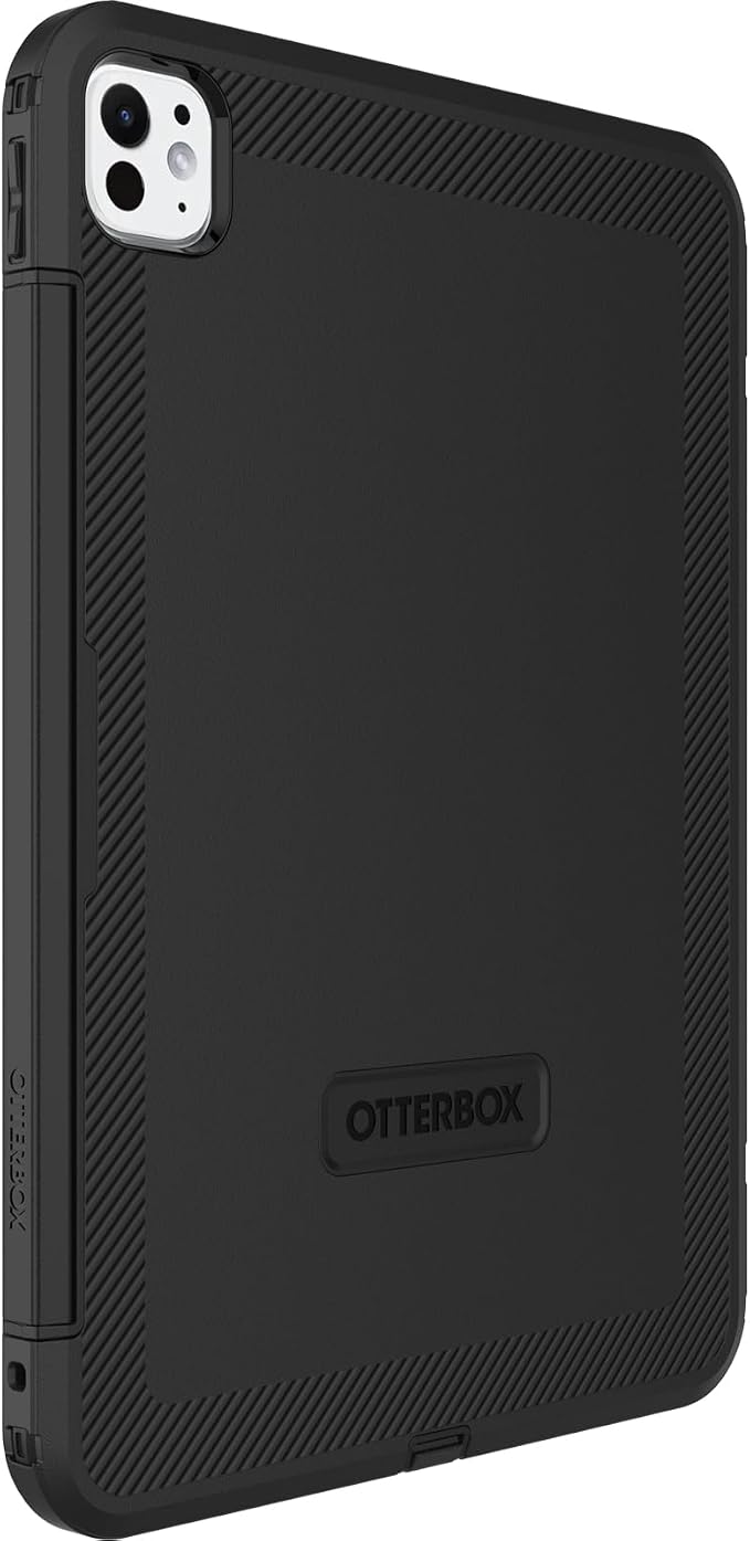 OtterBox Defender Series Case for iPad Pro 11-inch (M4 and M5) - Black | Ultra-Thin Protective Minimalist Phone Case for Samsung Galaxy Wireless Charging Compatible Sleek Pocket-Friendly Design