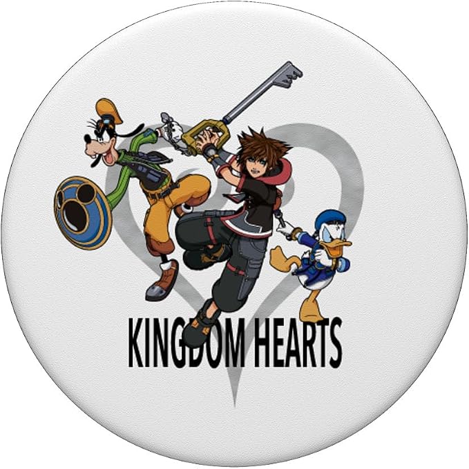 Disney Kingdom Hearts III Sora Donald and Goofy PopSockets Standard PopGrip