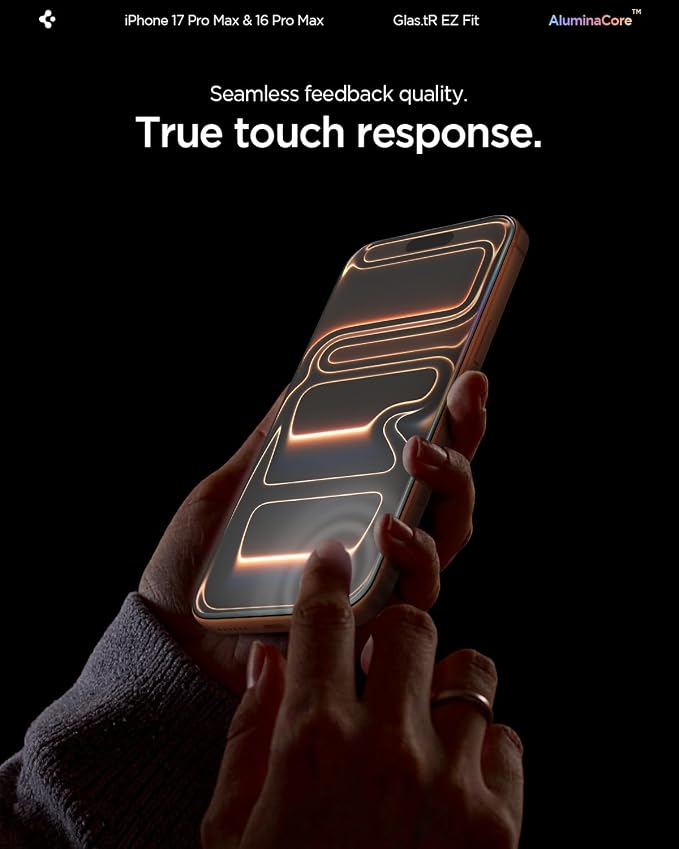 Spigen Tempered Glass Screen Protector [GlasTR EZ FIT] designed for iPhone 11 / iPhone XR [6.1 inch] [Case Friendly] - 2 Pack