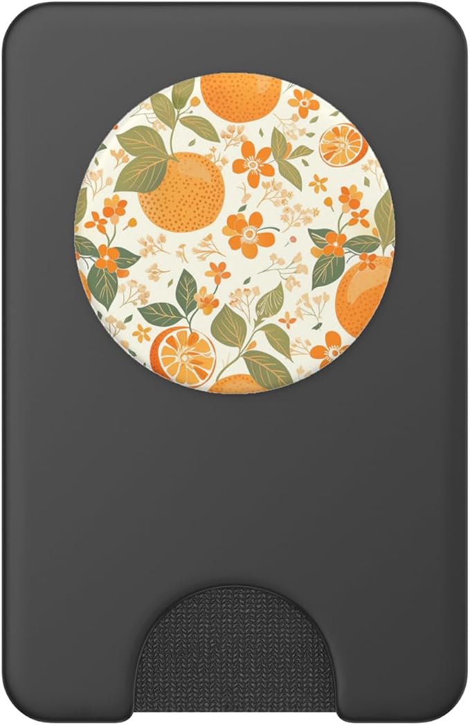 Orange Fruit PopSockets PopGrip for MagSafe