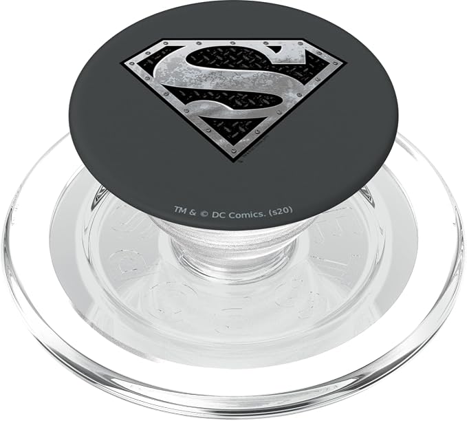 Superman Super Metallic Shield PopSockets Adhesive PopGrip