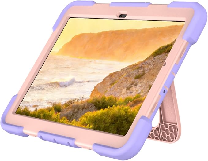Case for Samsung Galaxy Tab A11+ 11 Inch 2025 (X230/X236B) Heavy Duty Shockproof Rugged Stand Hand Strap Protective Tablet Case for Tab A11 Plus Black+Black