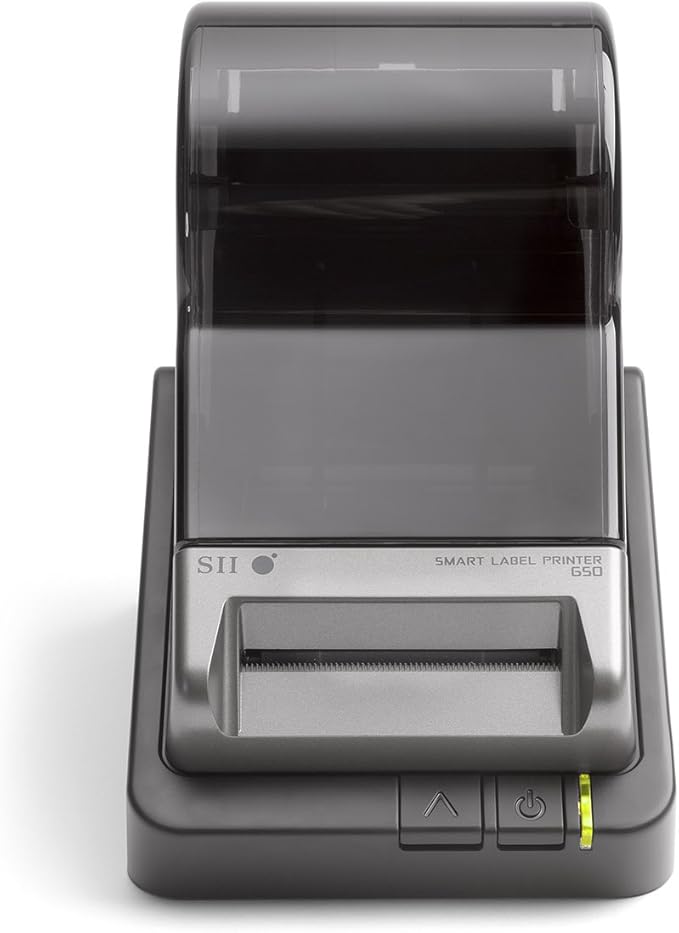 SEIKO SKPSLP650 - Versatile Desktop Label Printer, 3.94/Second, USB