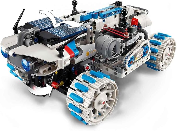 Lego 42211 Technic, Lunar Outpost(R) Moon Explorer Car, Toy, Birthday Gift, Blocks, Boys, Girls, Kids, 10, 11, 12 Years, Elementary School, Space Science