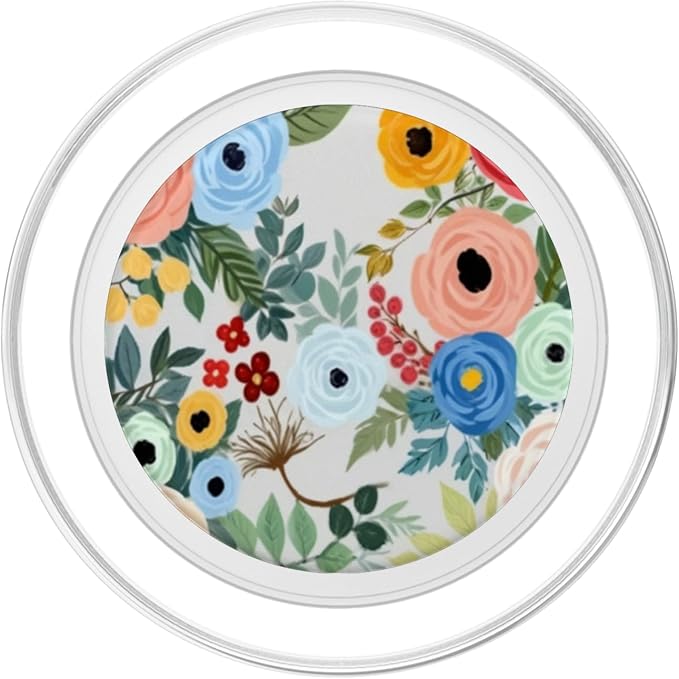 Pastel Floral Bouquet Pattern PopSockets Adhesive PopGrip