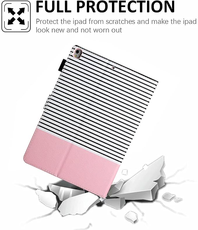 Case for iPad mini 1 2 3 4 Mini 5 Leather Smart Kickstand Case Flip Wallet Protective Case Compatible with iPad mini 1 2 3 4 Mini 5 2019 Pink Gold Marble
