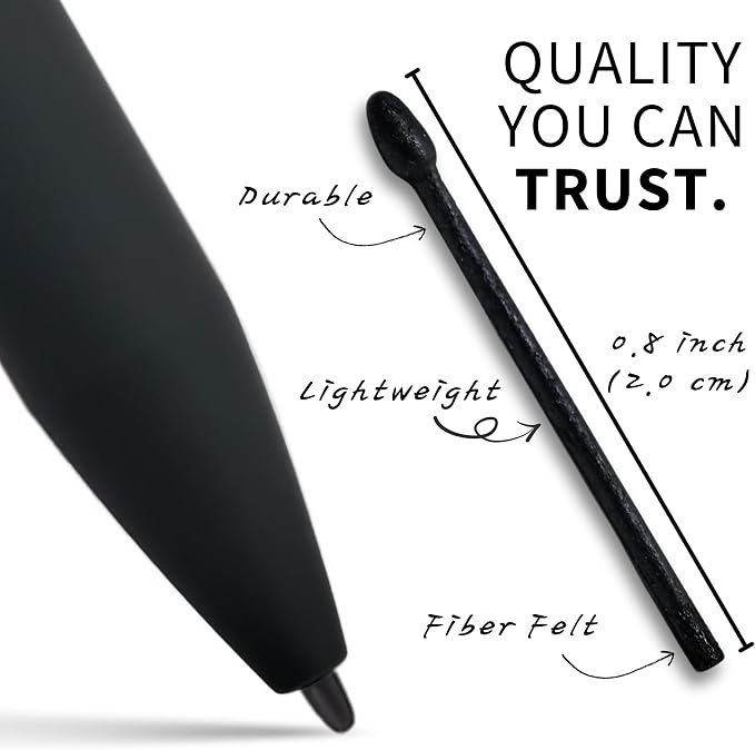 [10-Pack] King Write MR05 | SY05 Stylus Replacement Tips – Compatible with Kindle Scribe Premium Pen Remarkable Marker Pen | Precise &amp Smooth Writing Nibs Easy to Install