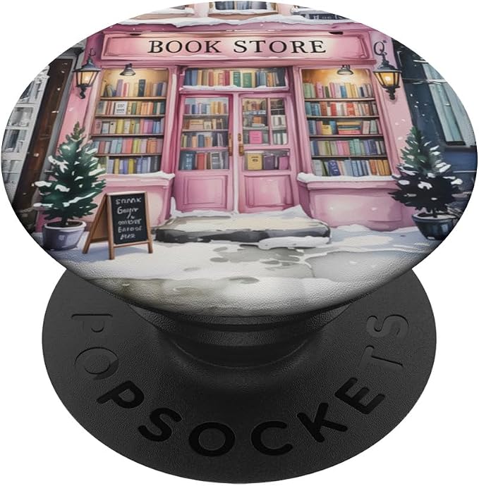Bookworm Book Lover PopSockets Adhesive PopGrip