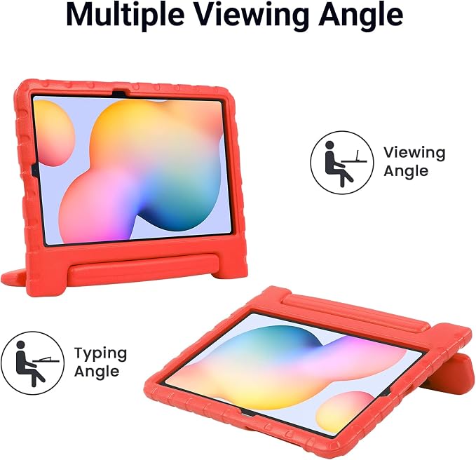 Kids Case for Samsung Galaxy Tab S6 Lite Shockproof Handle Stand Blue | Lightweight Kids Friendly EVACompatible with Samsung Galaxy Tab S6 Lite 10.4 Inch 2024/2022/2020 Release S Pen Holder
