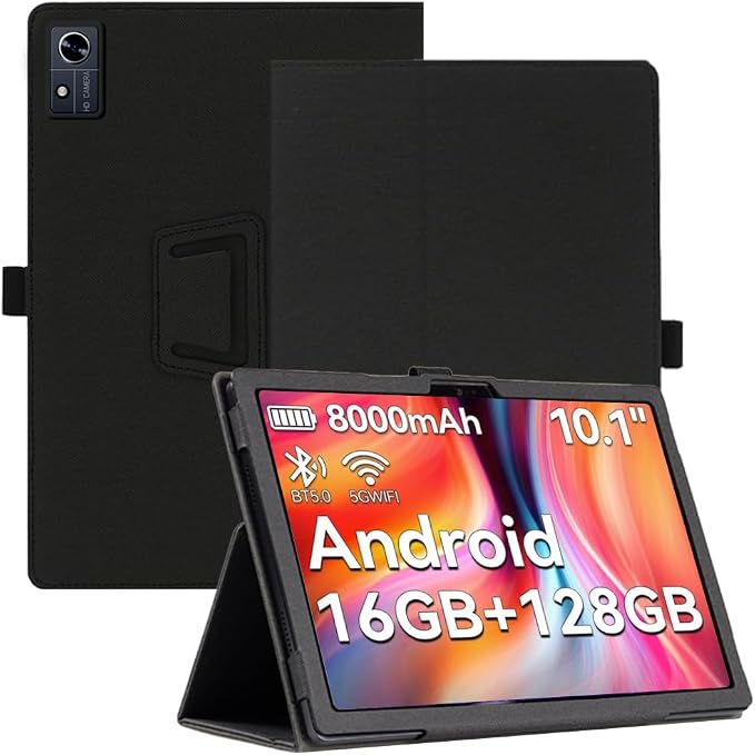 Case for Headwolf HPad6 12 Inch Tablet Premium PU Leather Folio Folding Stand Protective Tablet Cover with Hand Strap Magnet for Headwolf HPad6 12 Inch Tablet