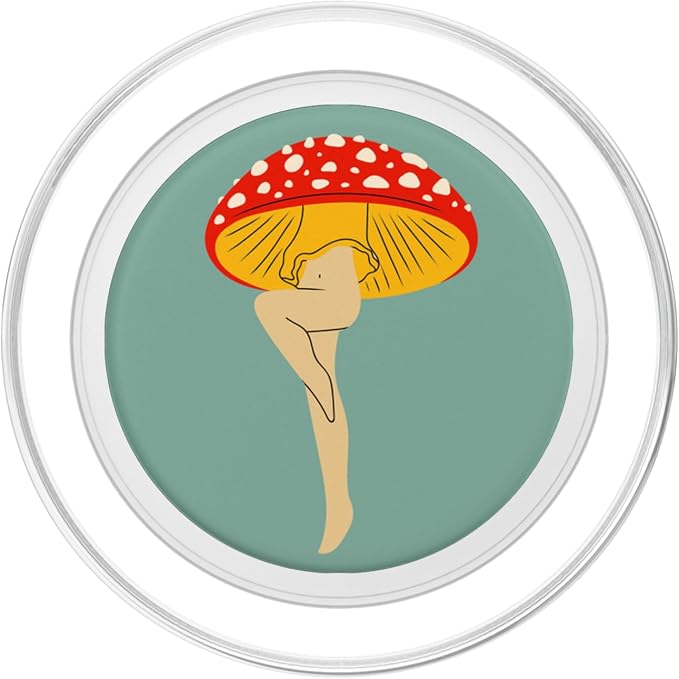 PopSockets Phone Grip – Mushroom PopSocket - Shroom Lady PopSockets PopGrip for MagSafe
