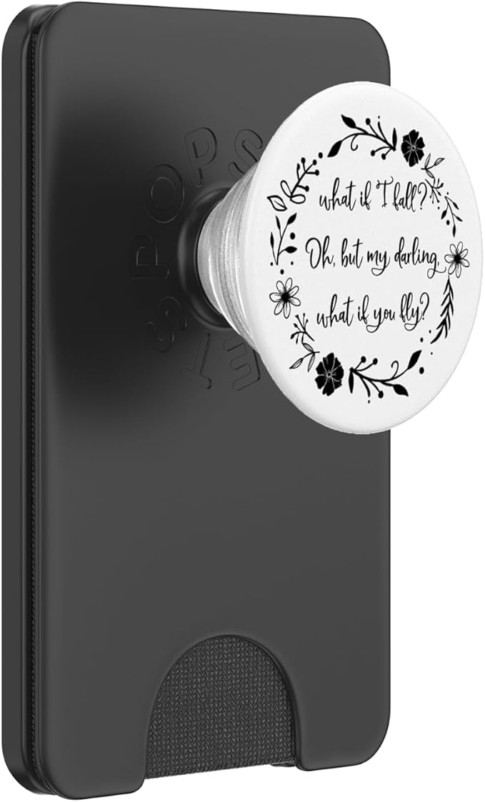 What if You Fly Positive Inspirational Message Women Girls PopSockets Adhesive PopGrip