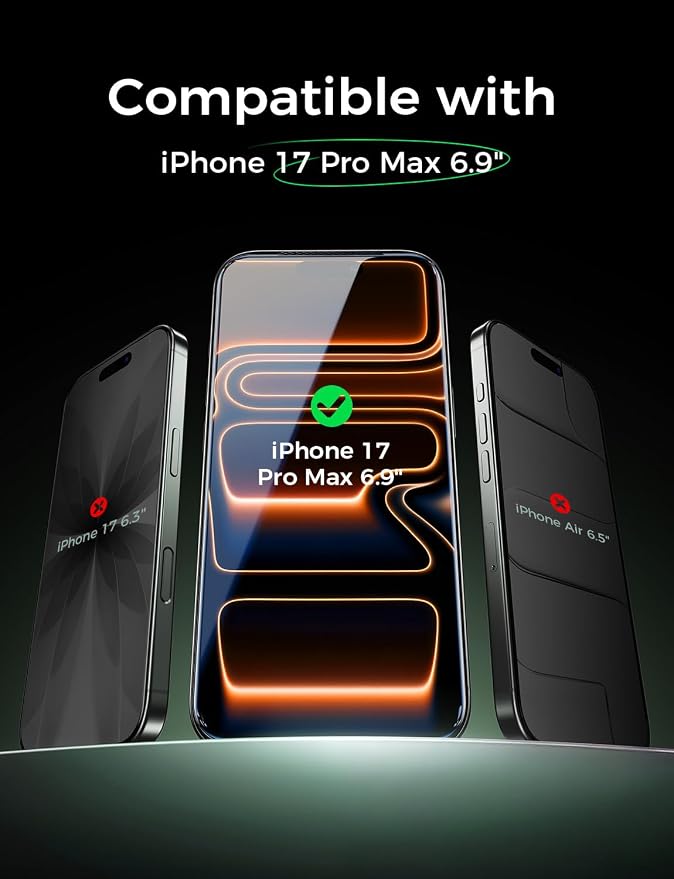 MAGIC JOHN 2 Pack for iPhone 15 Pro Screen Protector Eye Protection | HD Clear Auto Dust-Elimination 9H Tempered Glass &amp Scratch Resistance Full Edge Coverage