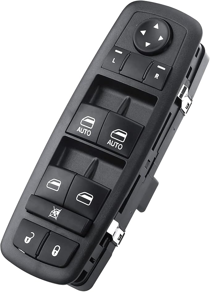 Driver Side Power Master Control Window Switch Replacement for 2009-2012 Dodge Ram 1500 2500 3500, OE Replace 4602863AD 4602863AB 4602863AC 901-473