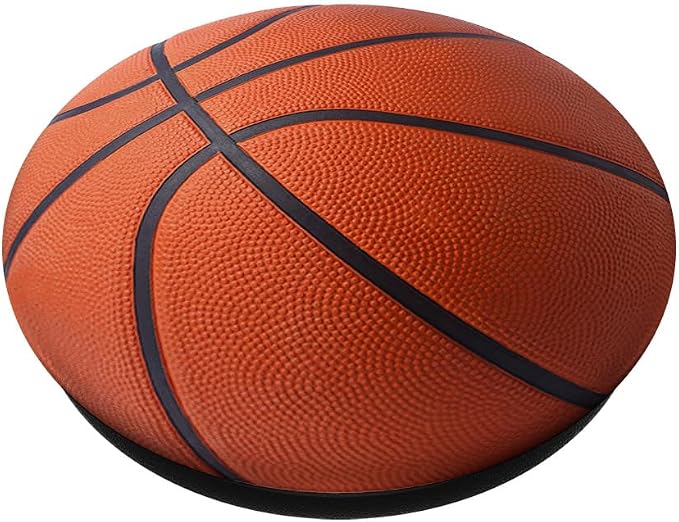 Round Basketball Ball for Sports Lovers for Back to School PopSockets Adhesive PopGrip