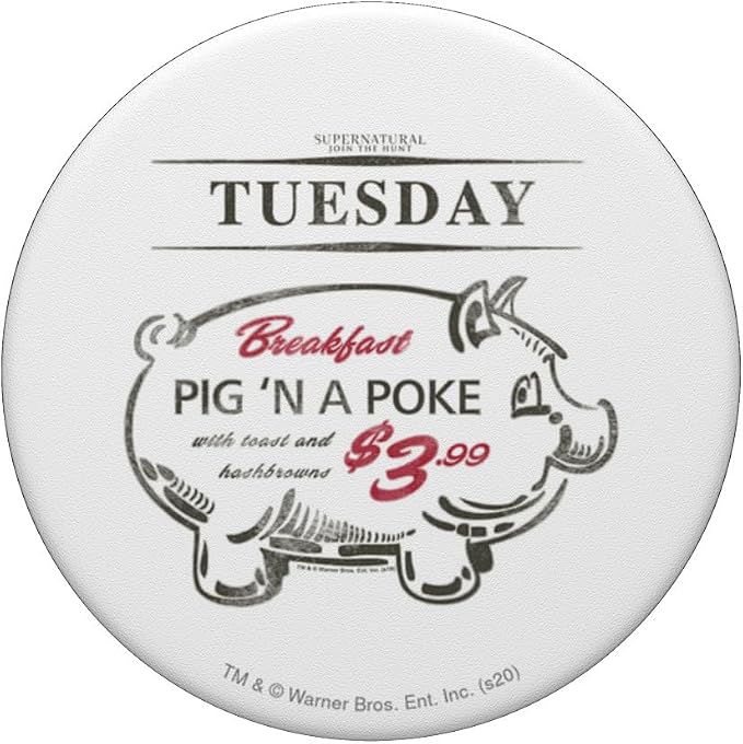 Supernatural Pig 'n a Poke PopSockets Adhesive PopGrip