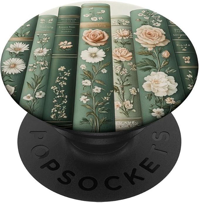 Book Reading Flower Lover Bookworm Tropical Garden PopSockets PopWallet for MagSafe