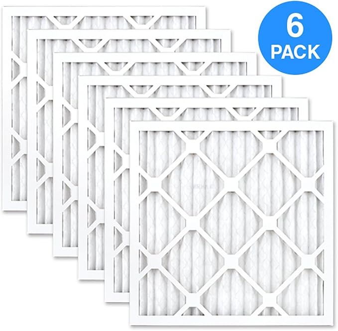 AIRx 6-Pack Premium DUST Series MERV 8 Pleated Air Filter
