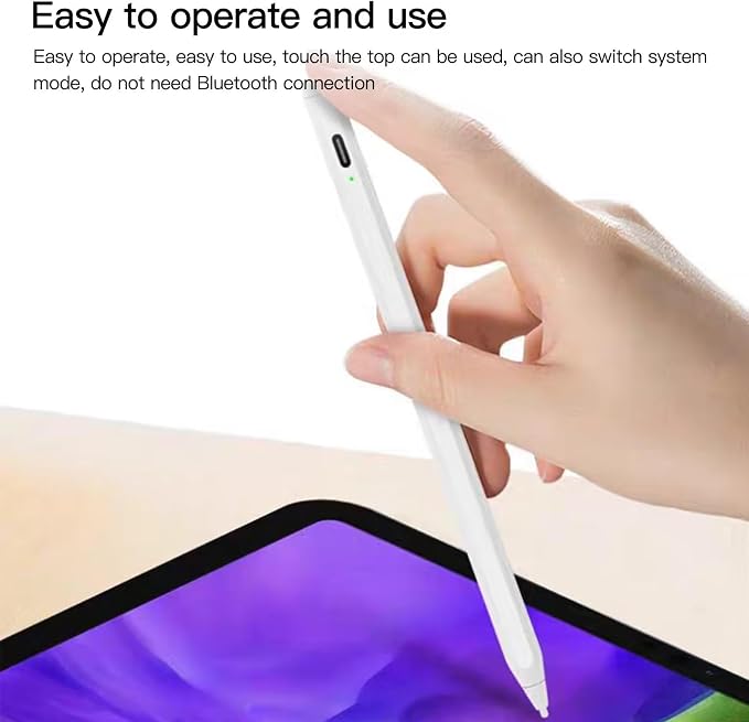 2023 New Touch Screen Stylus Pen Compatible for iPad 2021 9th gen/2020 8th gen/2019 7th gen/2018 6th gen - Black