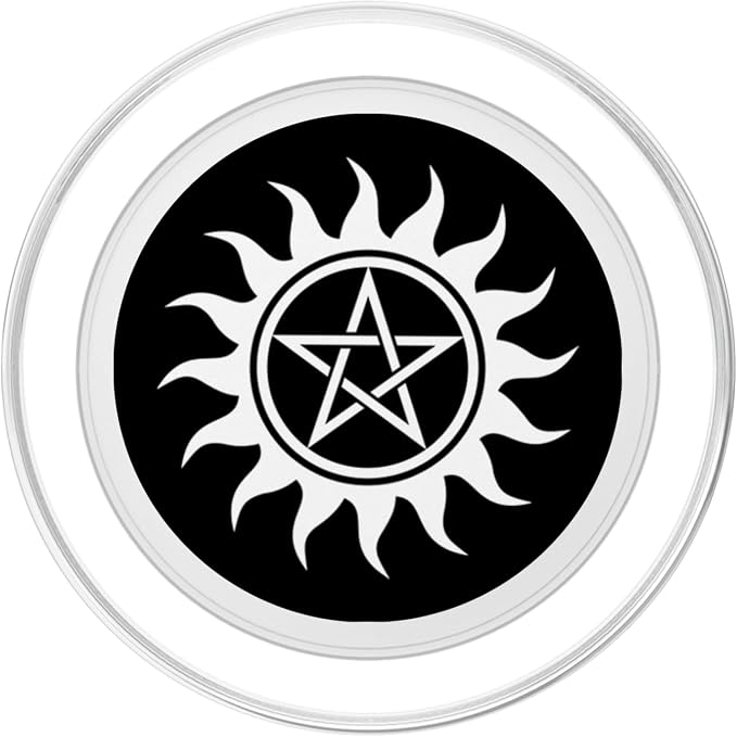 Anti Possession Pentagram Symbol PopSockets Adhesive PopGrip