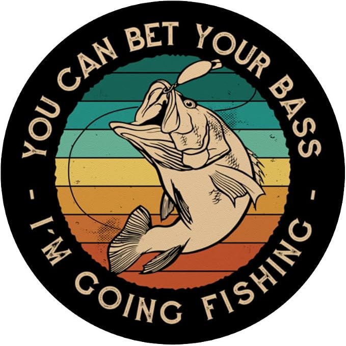 Bet Your Bass I'm Going Fishing PopSockets Swappable PopGrip