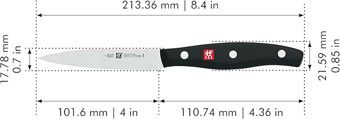 ZWILLING Twin Signature Paring Knife Ultra-Sharp Friodur Ice-Hardened Blade
