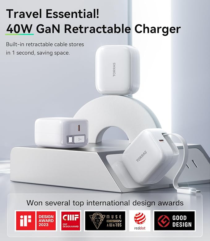 iPhone 15 Pro Max Case &amp Dual-Port USB C Charger Block