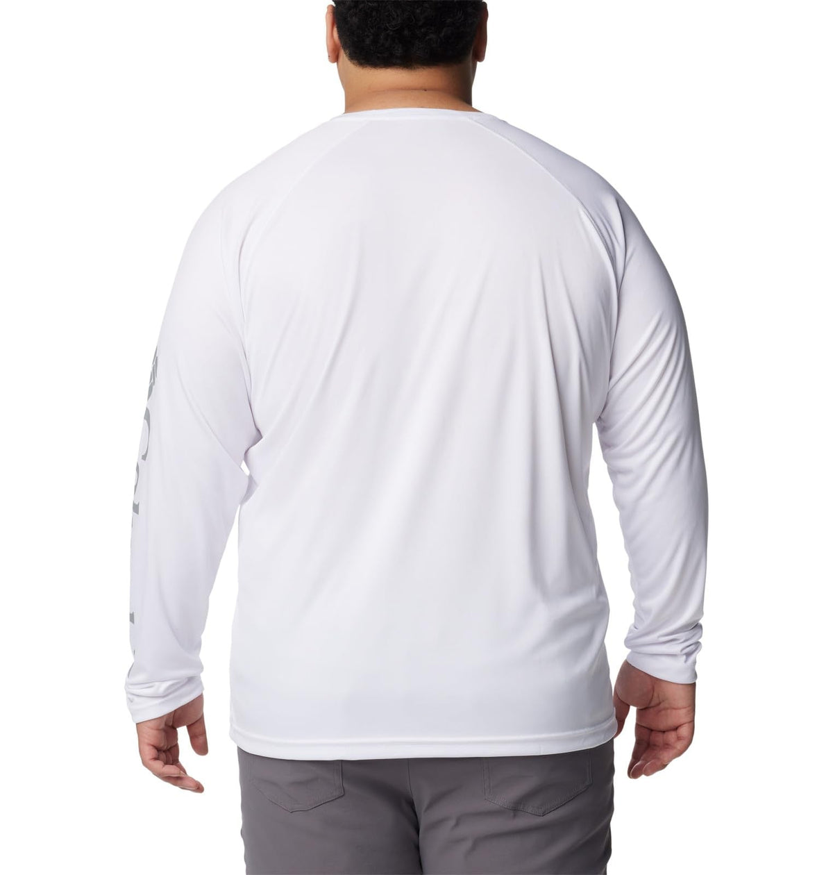 Columbia Men's Fork Stream Long Sleeve Shirt, White, X-Large
