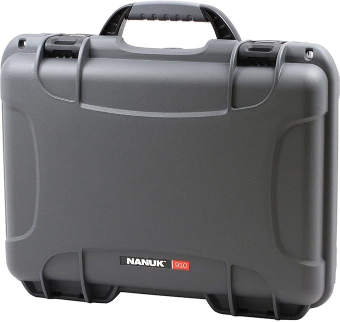 Nanuk 910 Waterproof Hard Case Empty - Graphite