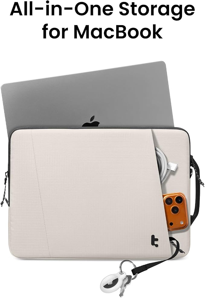 tomtoc Slim &amp 360° Protective Tablet Sleeve for 11-inch iPad Air &amp iPad Pro M5/M4/M3 iPad 2025 A16 Water-Resistant Case with CornerArmor